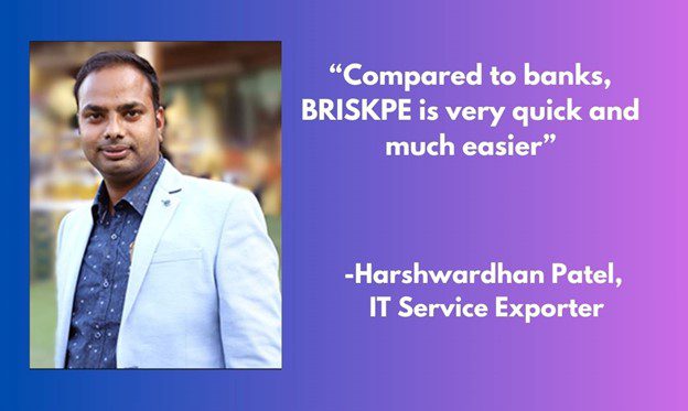 Compared to banks, BRISKPE is very quick and much easier